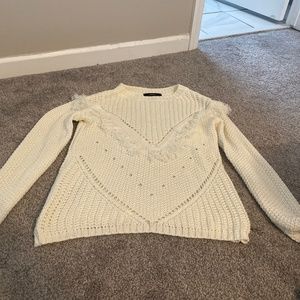 White sweater